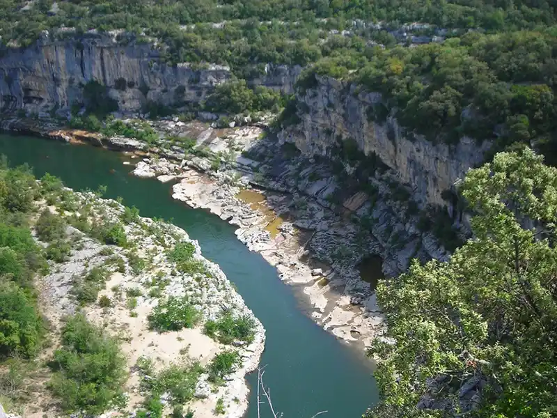 la riviere en ardeche